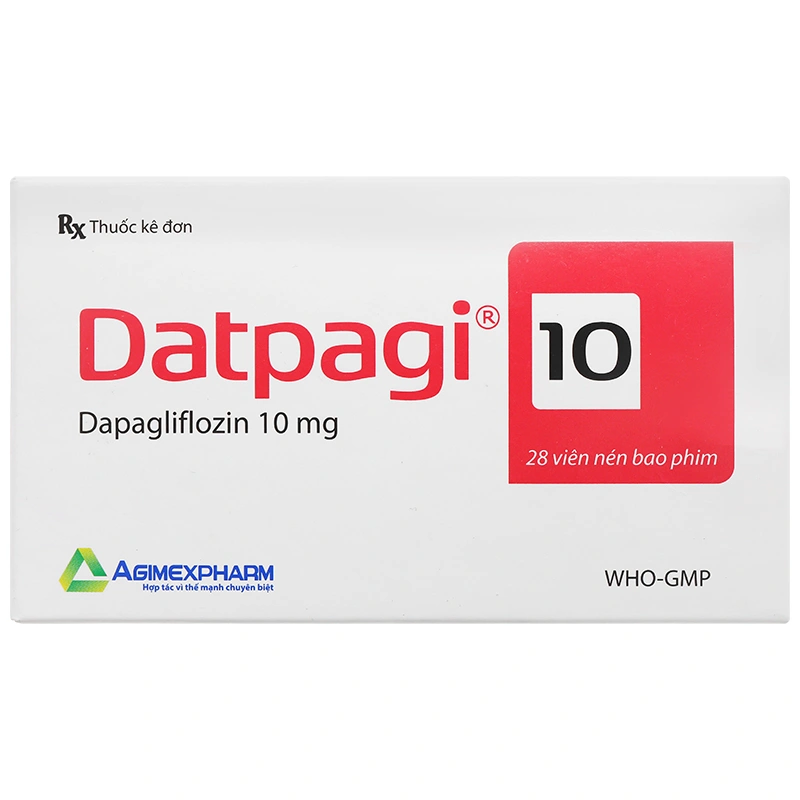 Datpagi 10mg điều trị đái tháo đường type 2 (4 vỉ x 7 viên) - 1